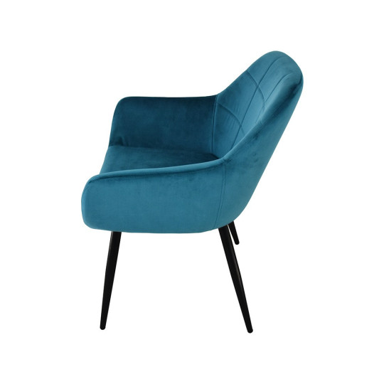 Stivale din velur de culoare albastră - 2 bucăți