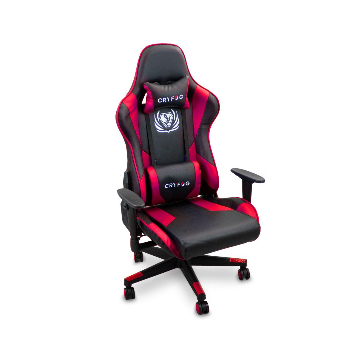 Scaun de gaming de culoare roșie