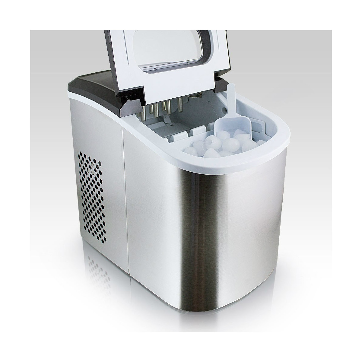 Mașină metalică pentru producerea de cuburi de gheață