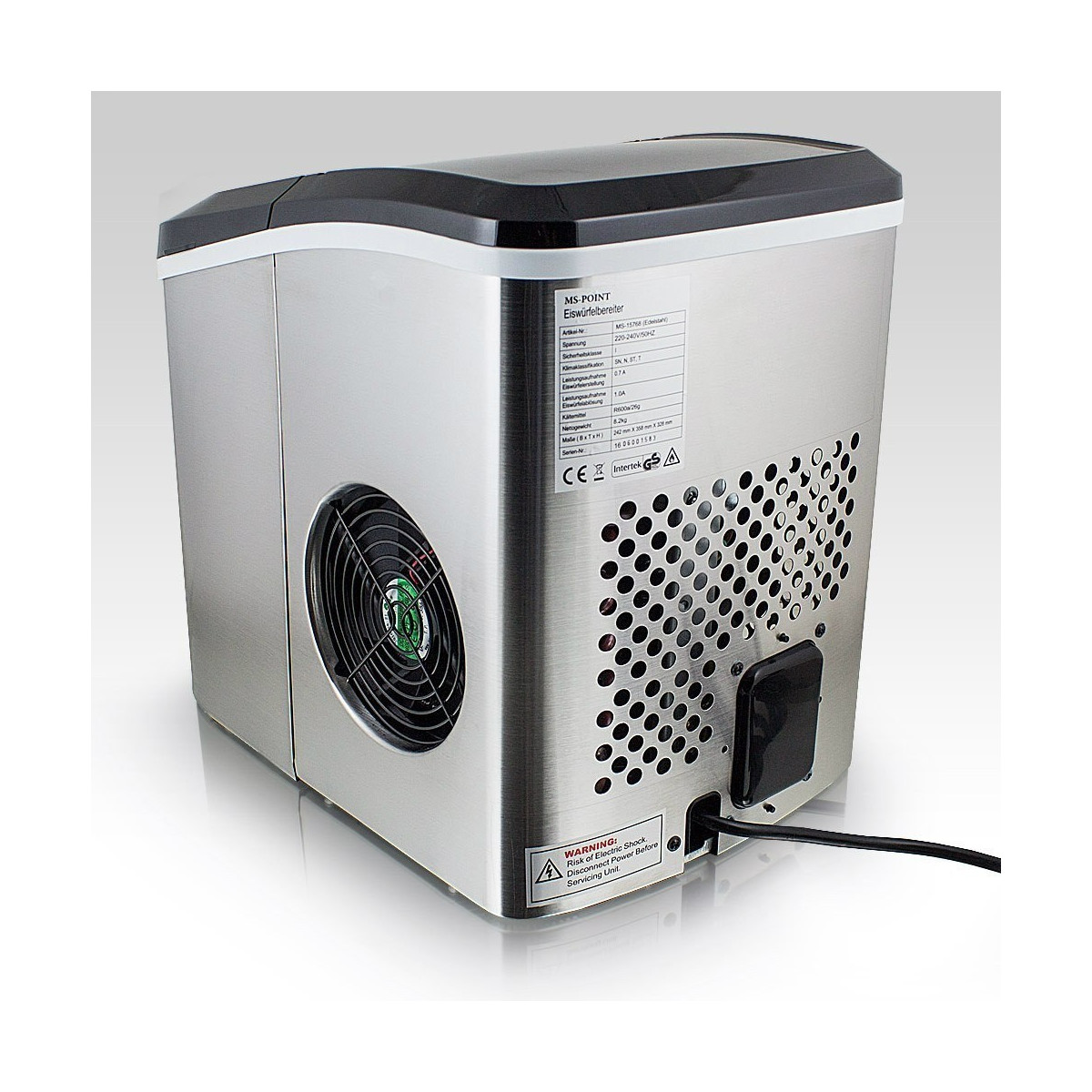 Mașină metalică pentru producerea de cuburi de gheață