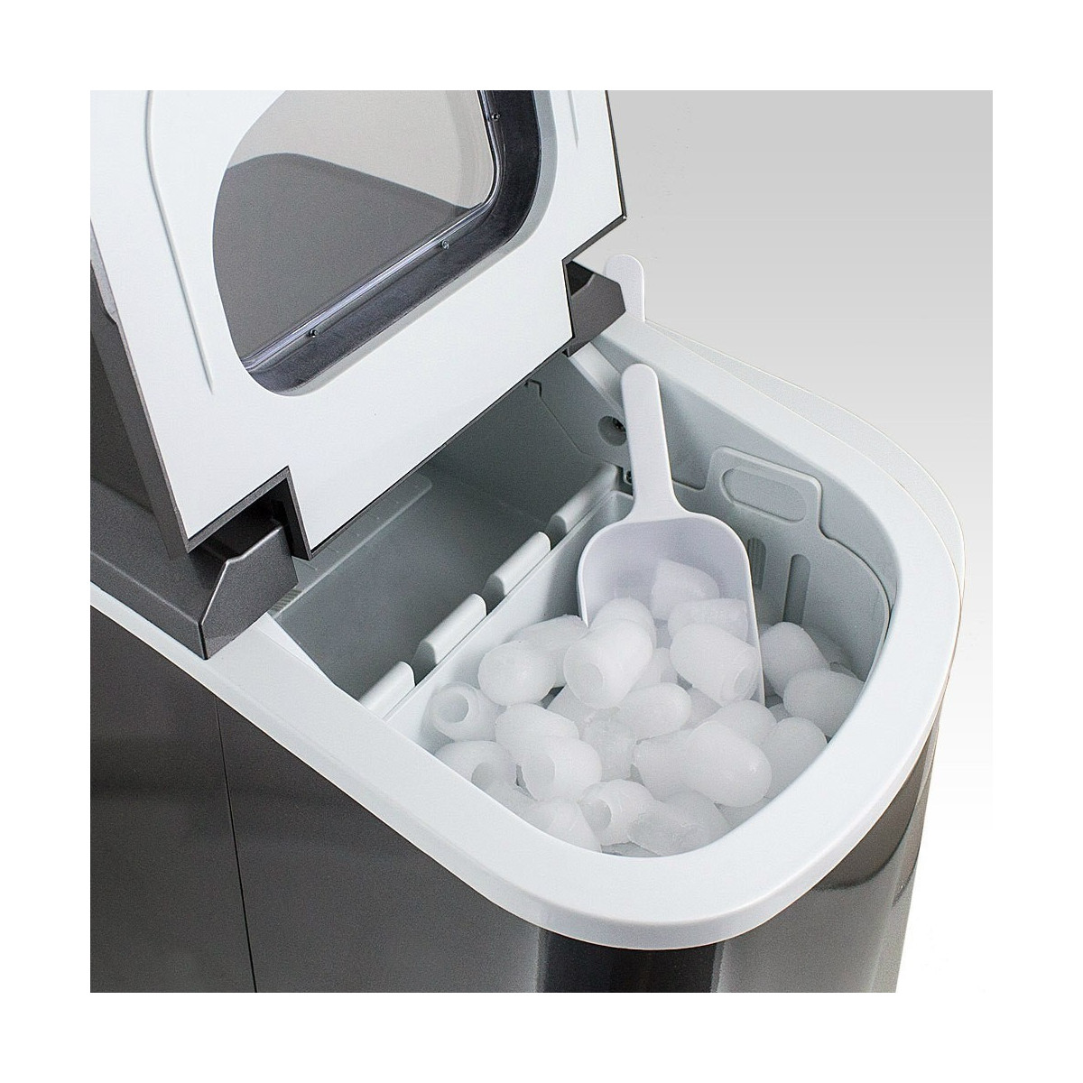 Generator de gheață de calitate de culoare gri