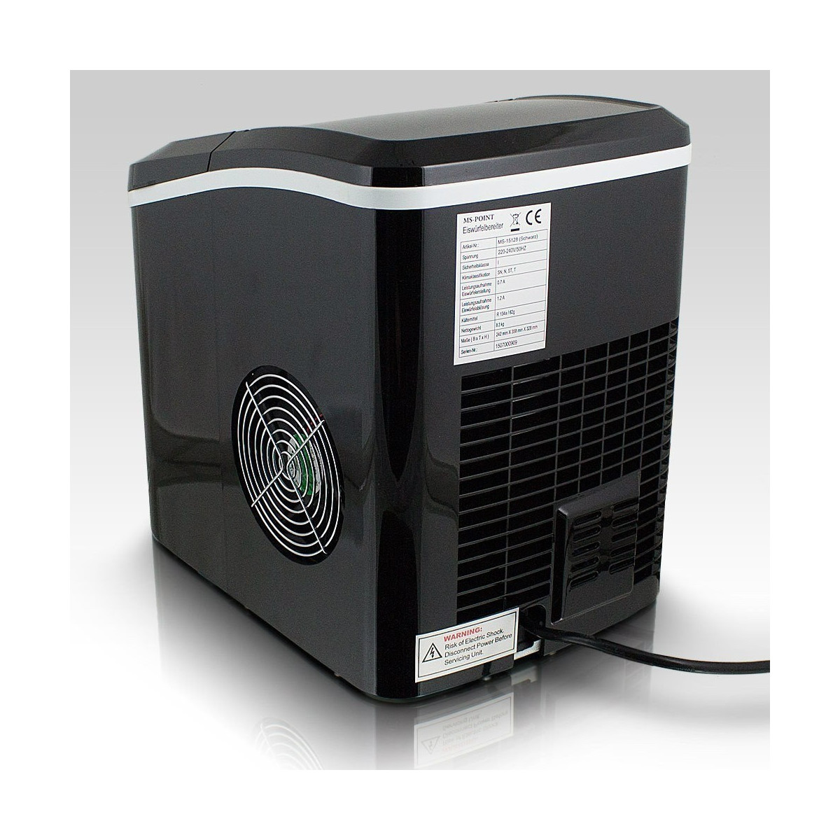 Generator de gheață de calitate, de culoare neagră