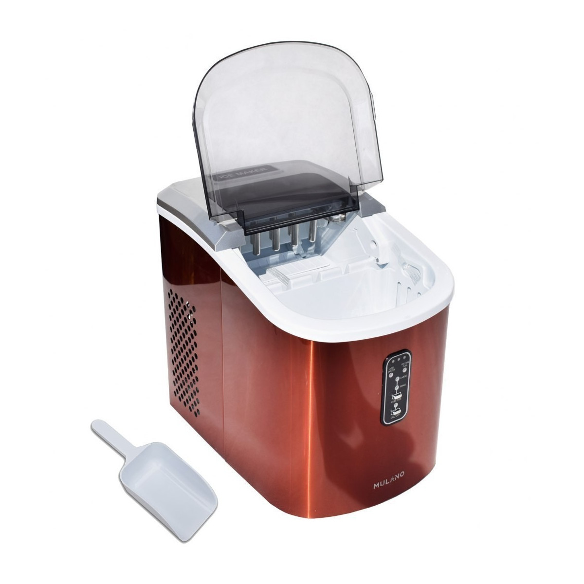 Fabricant de gheață de culoare portocalie