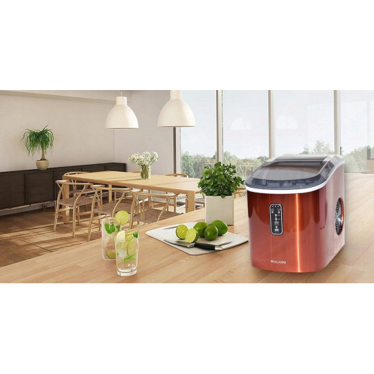 Fabricant de gheață de culoare portocalie