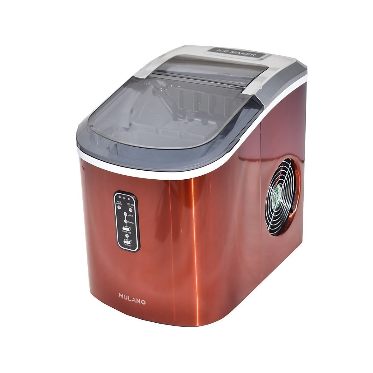 Fabricant de gheață de culoare portocalie