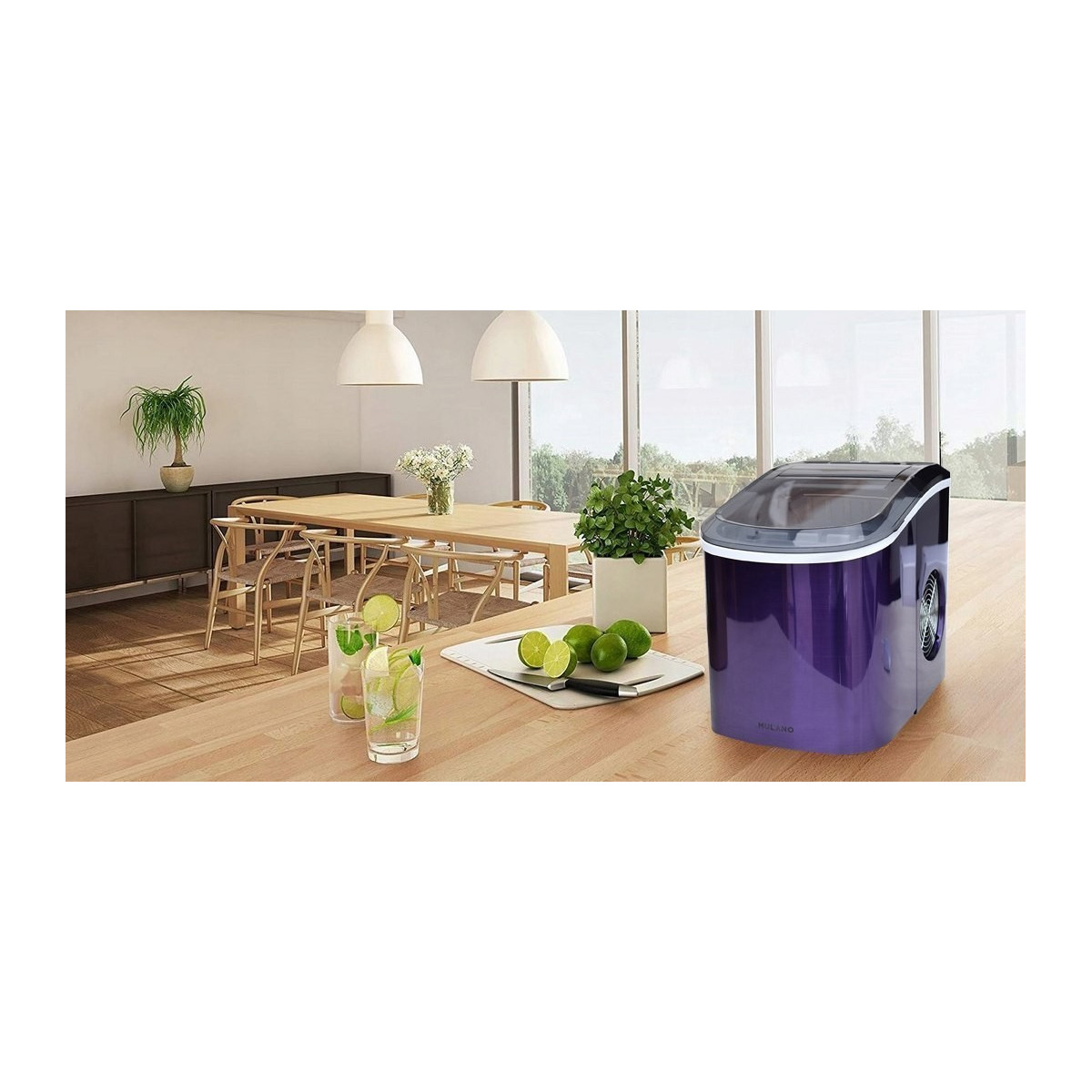 Producător de gheață violet