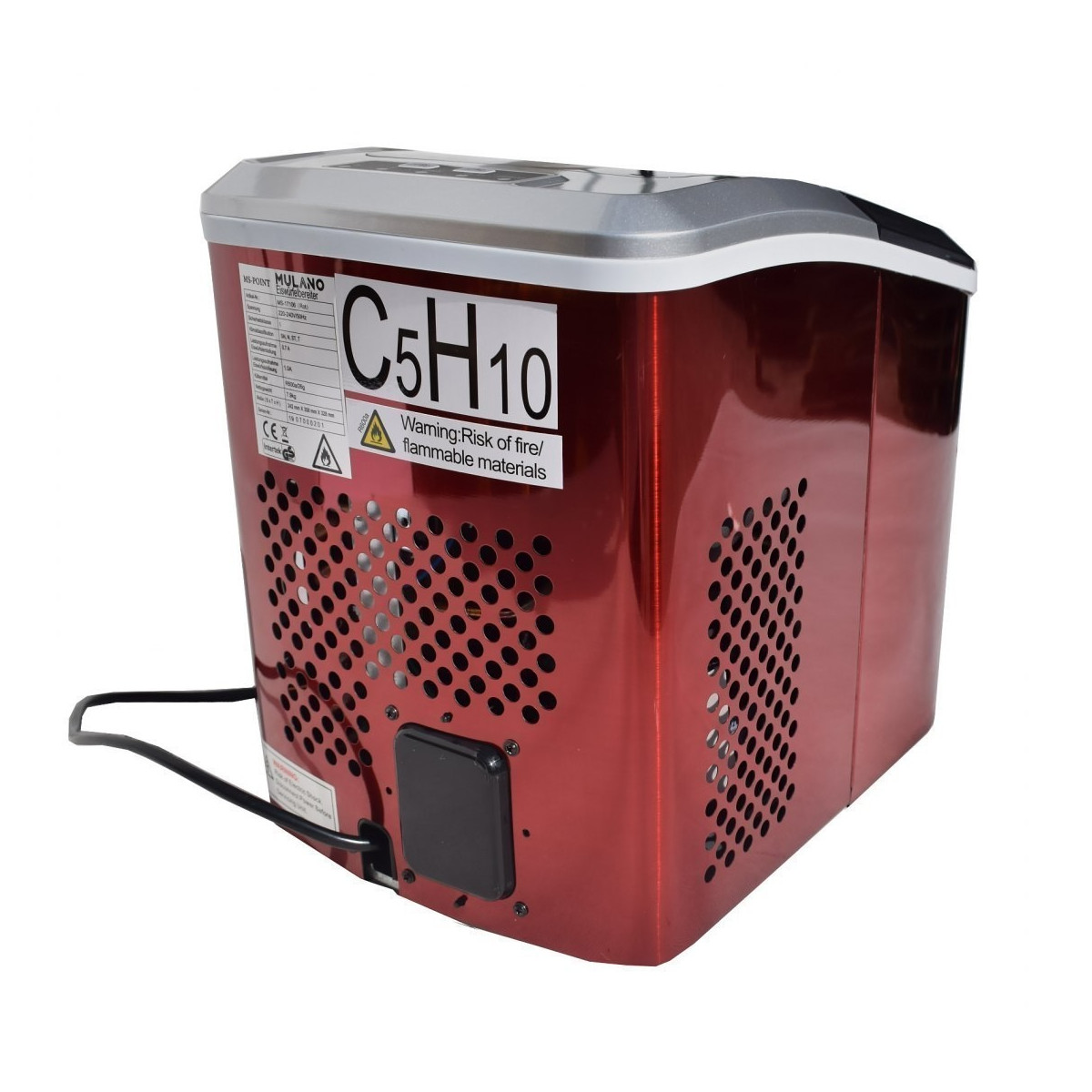 Generatoare de gheață rapide de culoare roșie