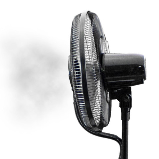 Ventilator LED cu umidificator de aer