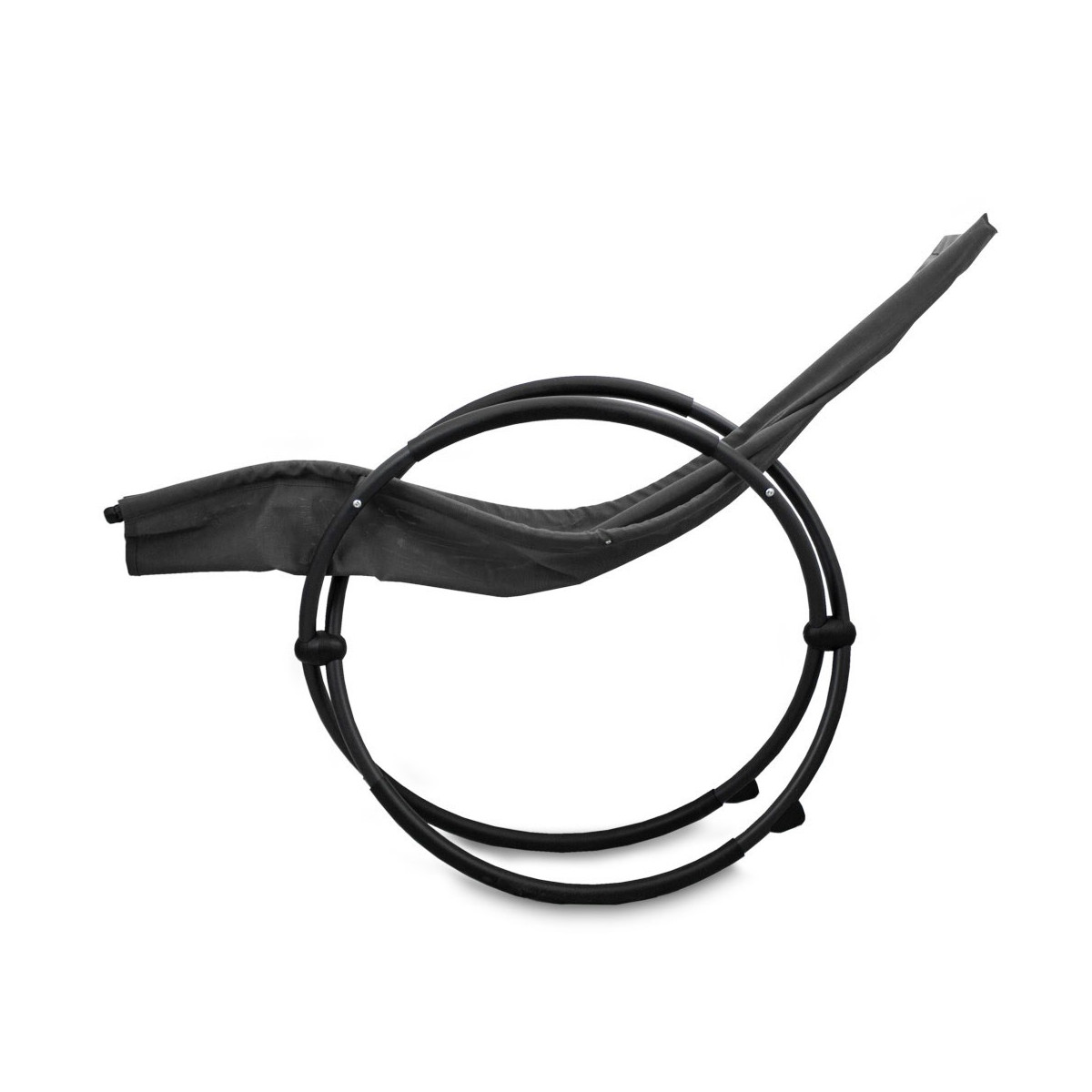 Scaun swinging de grădină de culoare gri