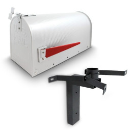 Cutie poștală americană de calitate, de culoare gri