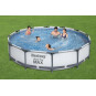 Piscina supraterană cu întărire cu dimensiunea de 366x76 cm