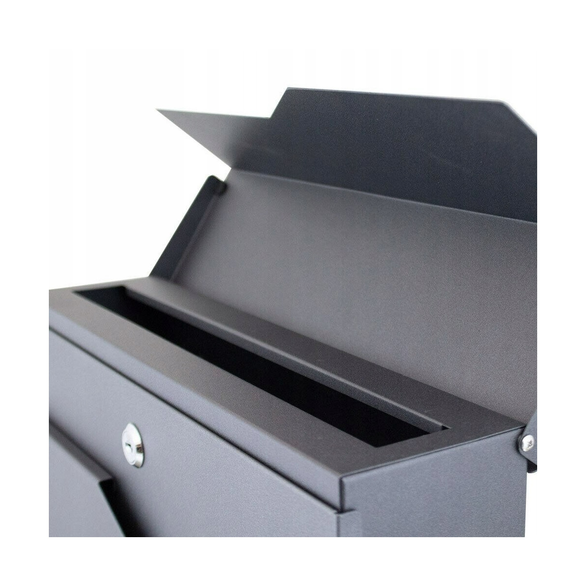 Cutie mailbox de calitate, de culoare gri