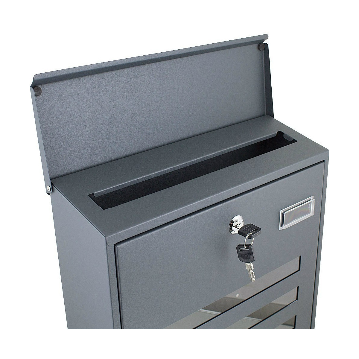 Cutie poștală pentru cheie de culoare gri închis