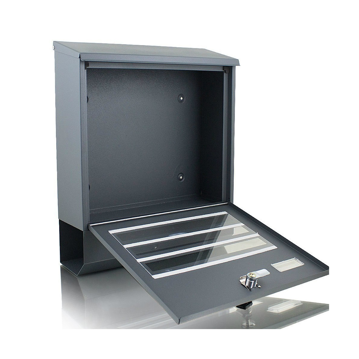 Cutie poștală pentru cheie de culoare gri închis