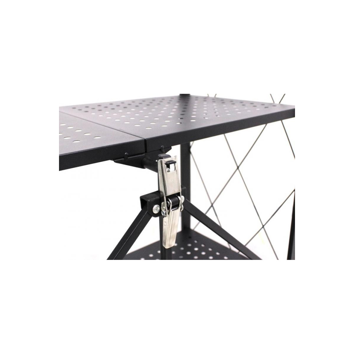 Raft cu roți 3-etaje 87x72x34 cm