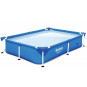 Piscină de grădină de culoare albastră cu dimensiunile 22x150x43 cm