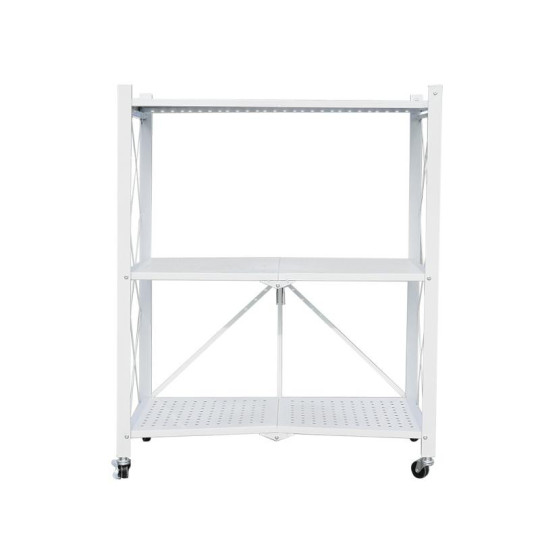 Raft cu roți 3-etaje 87x72x34 cm