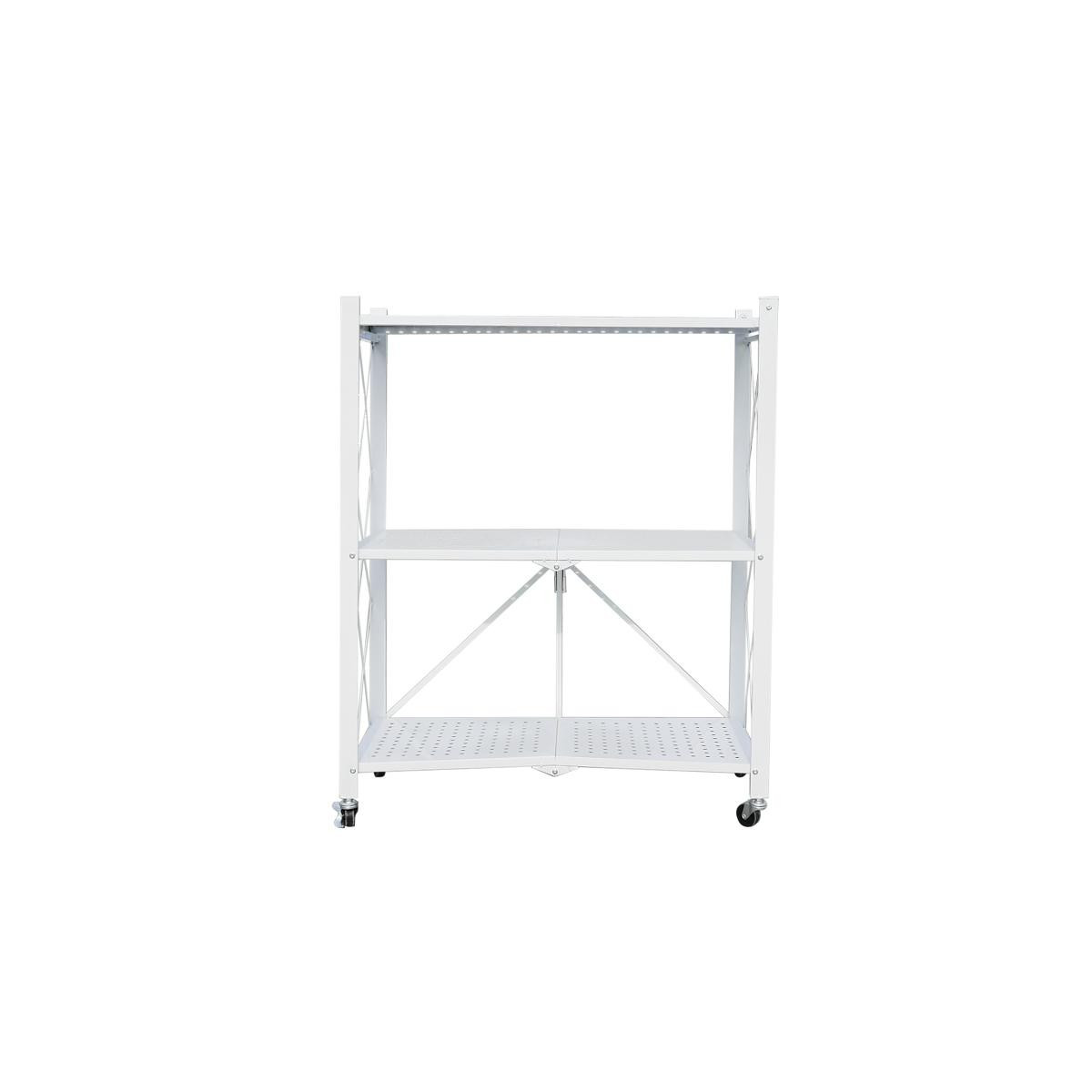 Raft cu roți 3-etaje 87x72x34 cm