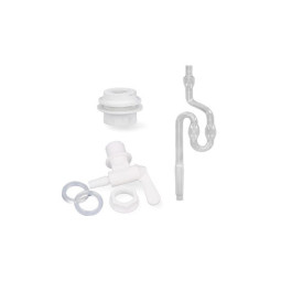 Sistemă de fermentare (robinet, tub și garnitură) pentru sticla de fermentare