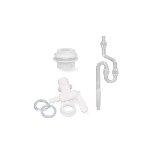 Sistemă de fermentare (robinet, tub și garnitură) pentru sticla de fermentare