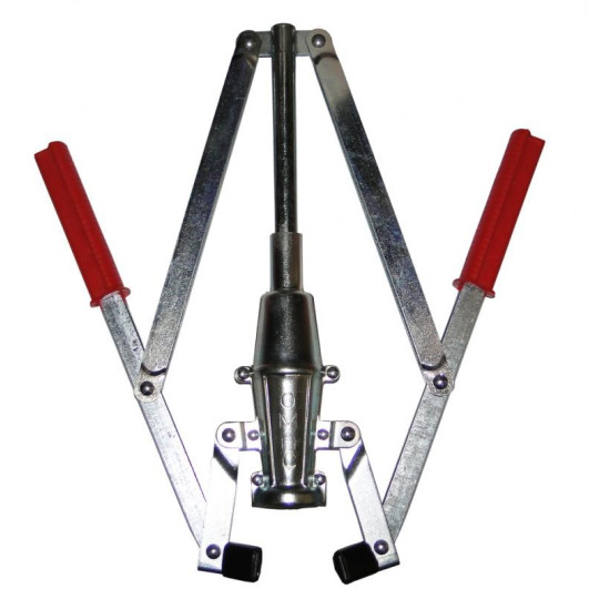 Desfacator manual din inox pentru dopuri de pluta