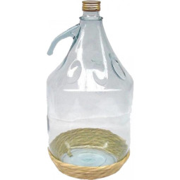 Sticlă mare de 5L cu capac