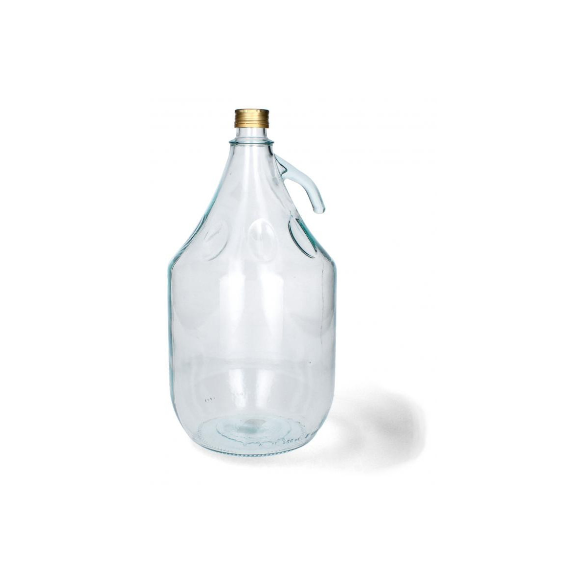 Sticlă de demijohn pentru vin 5L + capac