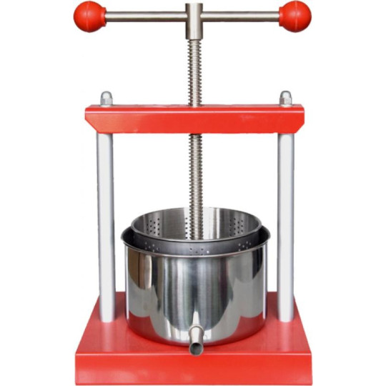 Stainless steel fruit press 2L 25.5x21.5x38 cm