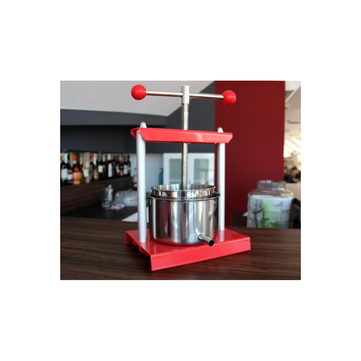 Presa de fructe din inox 3 L