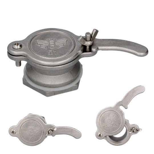 Ventil din inox pentru miere