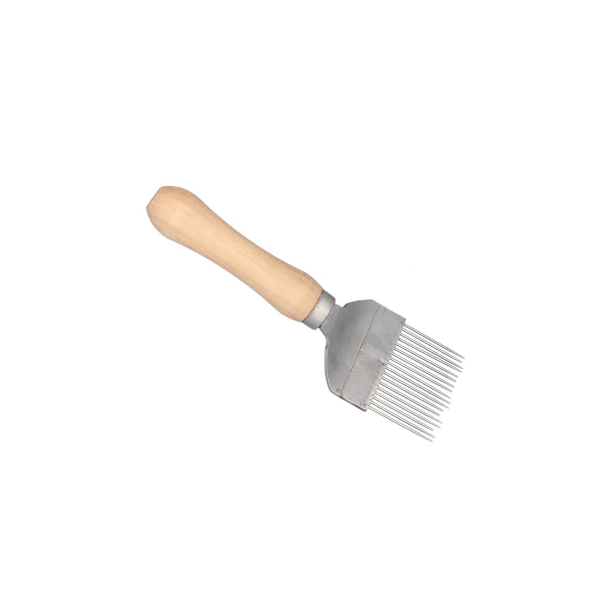 Furculiță pentru decaparea mierii cu mâner din lemn 20x6,5 cm În pachet-6 buc.