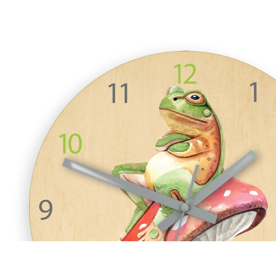 Ceasuri pentru copii cu tematica broaștei