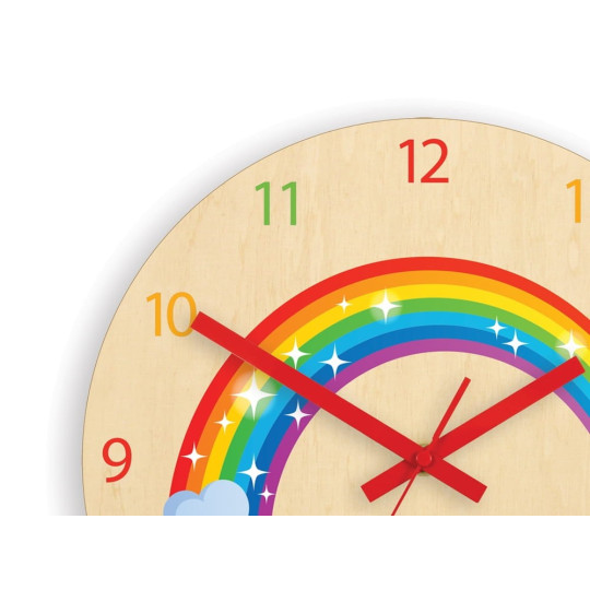 Ceasuri de copii de calitate cu un curcubeu