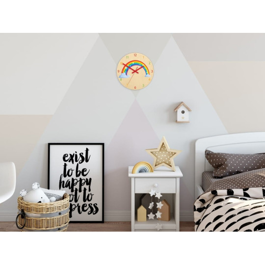 Ceasuri de copii de calitate cu un curcubeu