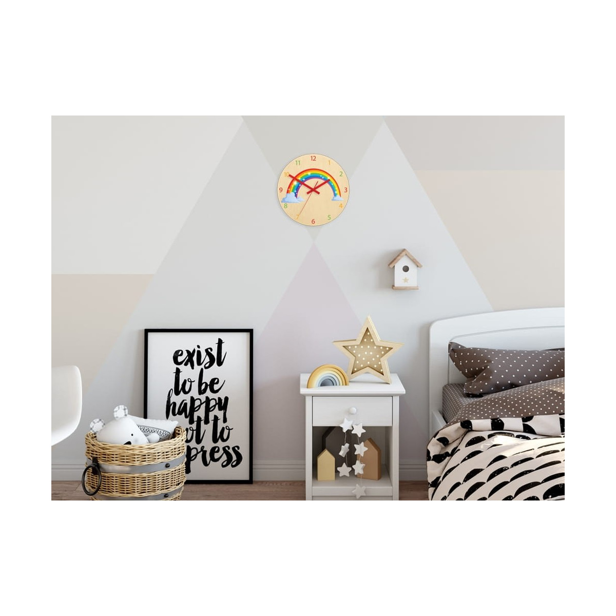 Ceasuri de copii de calitate cu un curcubeu