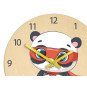 Ceasuri frumoase pentru copii cu tema Super Panda