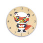 Ceasuri frumoase pentru copii cu tema Super Panda