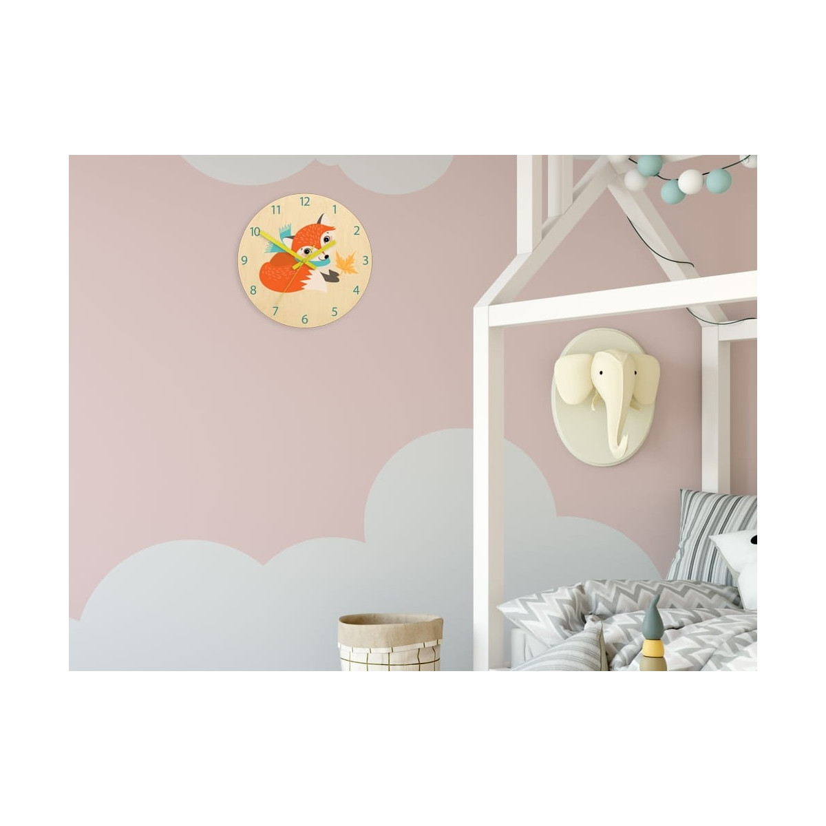 Ceasuri liniștite pentru copii cu o vulpe