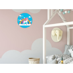 Ceasuri colorate pentru copii cu unicorn