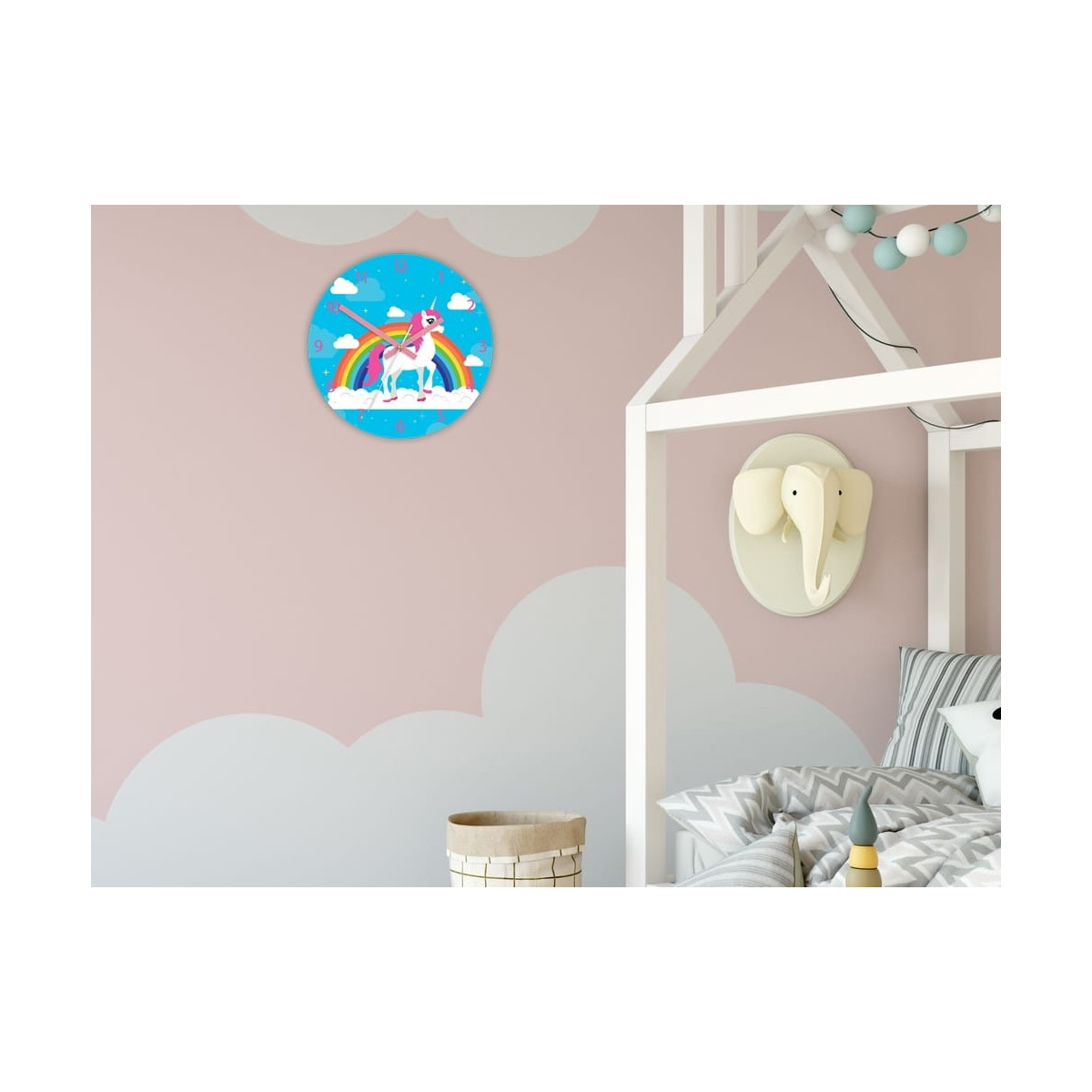 Ceasuri colorate pentru copii cu unicorn