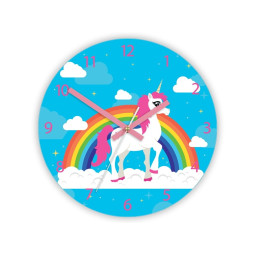 Ceasuri colorate pentru copii cu unicorn