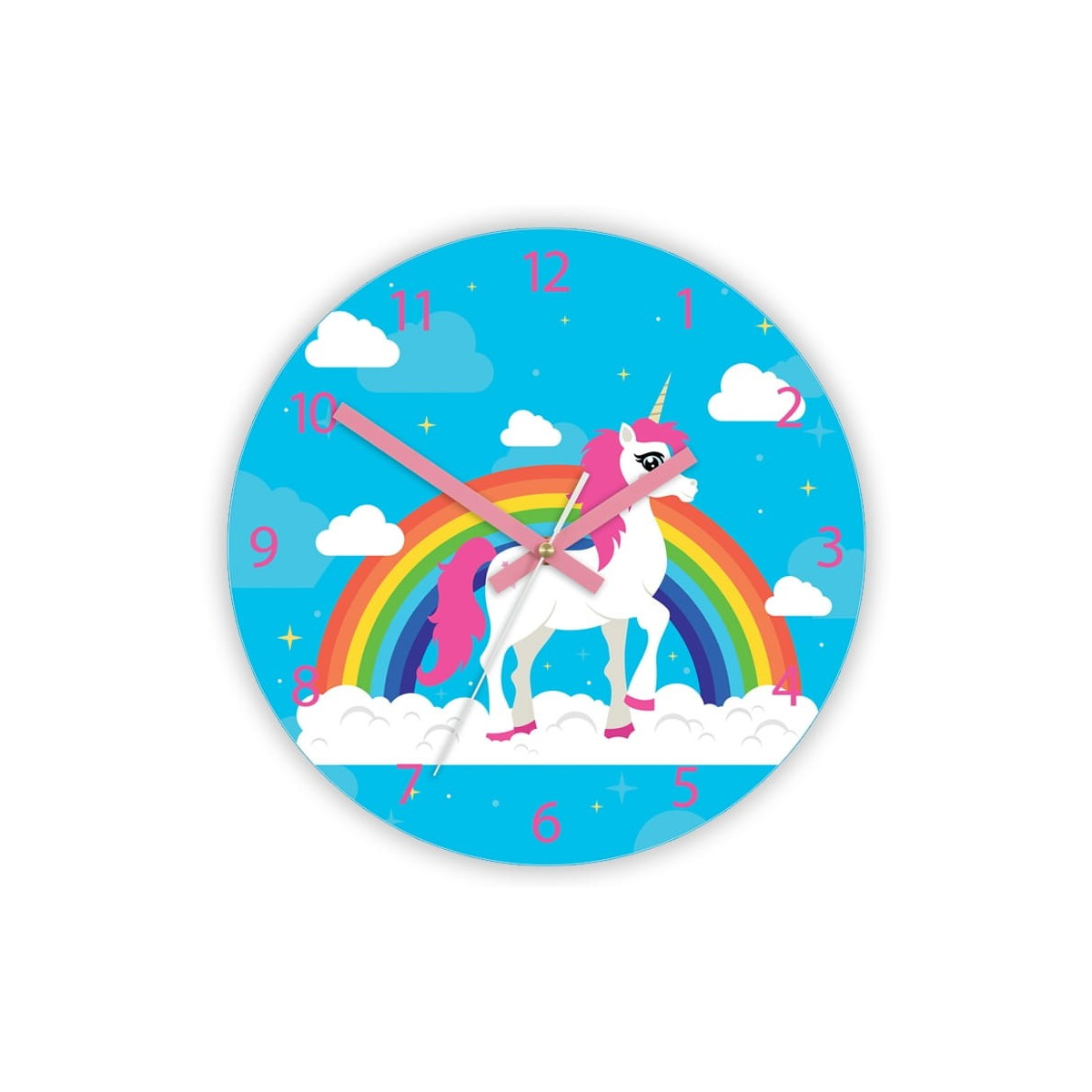 Ceasuri colorate pentru copii cu unicorn