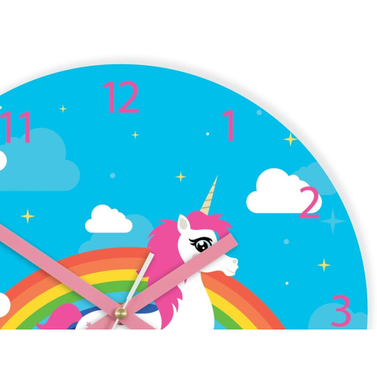 Ceasuri colorate pentru copii cu unicorn
