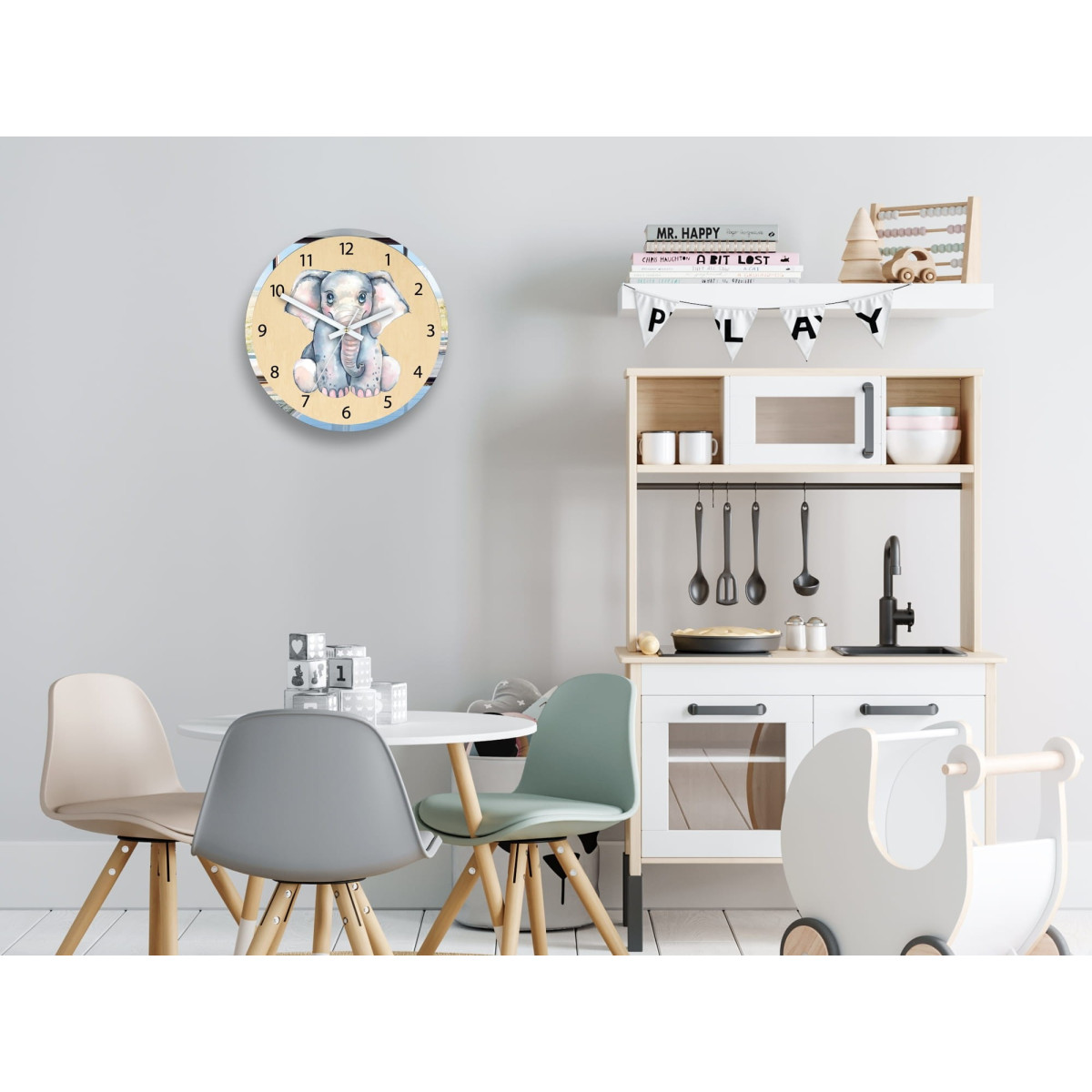 Ceasuri pentru copii cu motif de elefant pentru copii