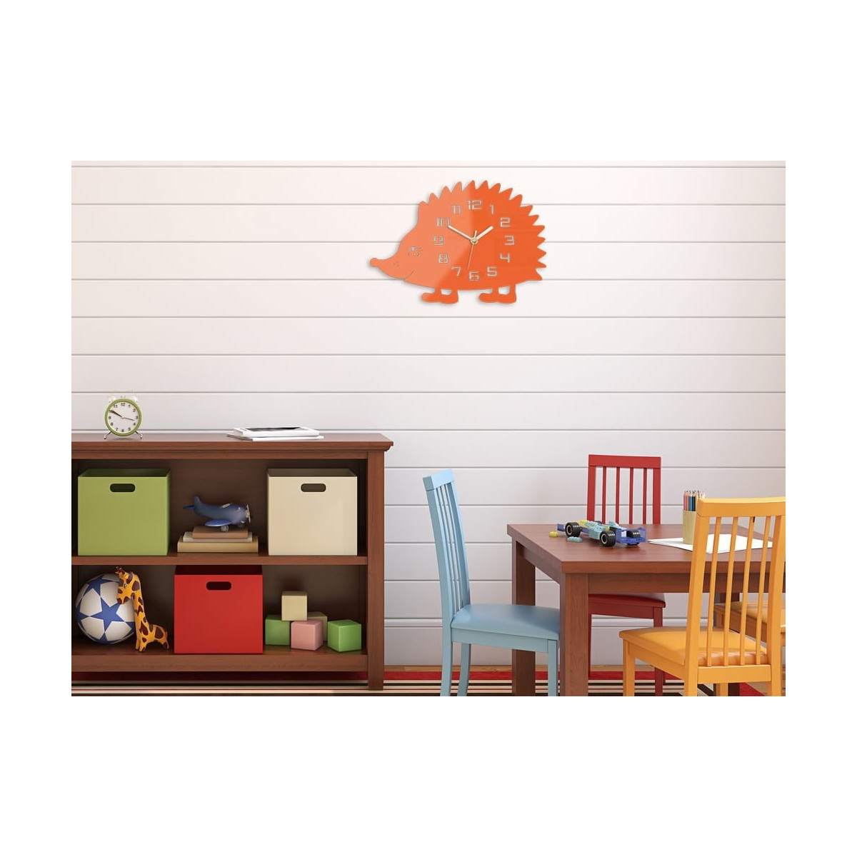 Jețel de ceasuri pentru copii de culoare portocalie