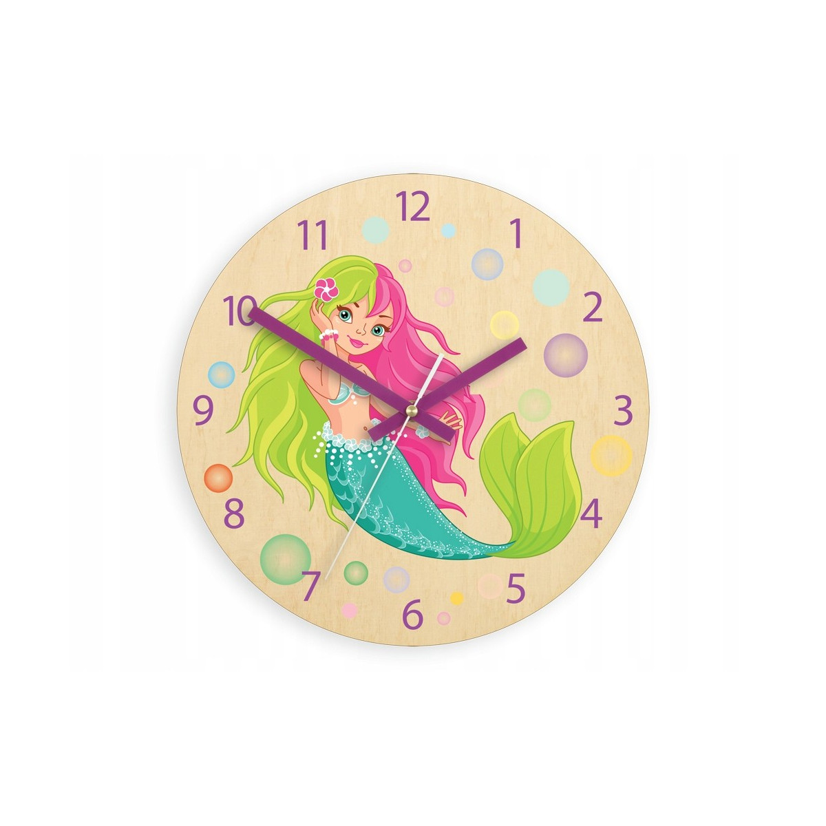 Ceasuri de perete pentru copii de calitate, silențioase, cu sirenă.