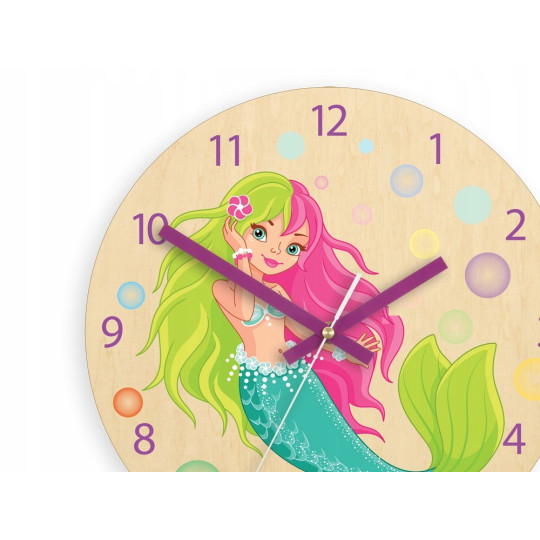 Ceasuri de perete pentru copii de calitate, silențioase, cu sirenă.