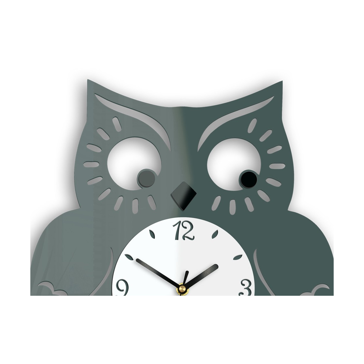 Ceas de perete pentru copii - Bufniță