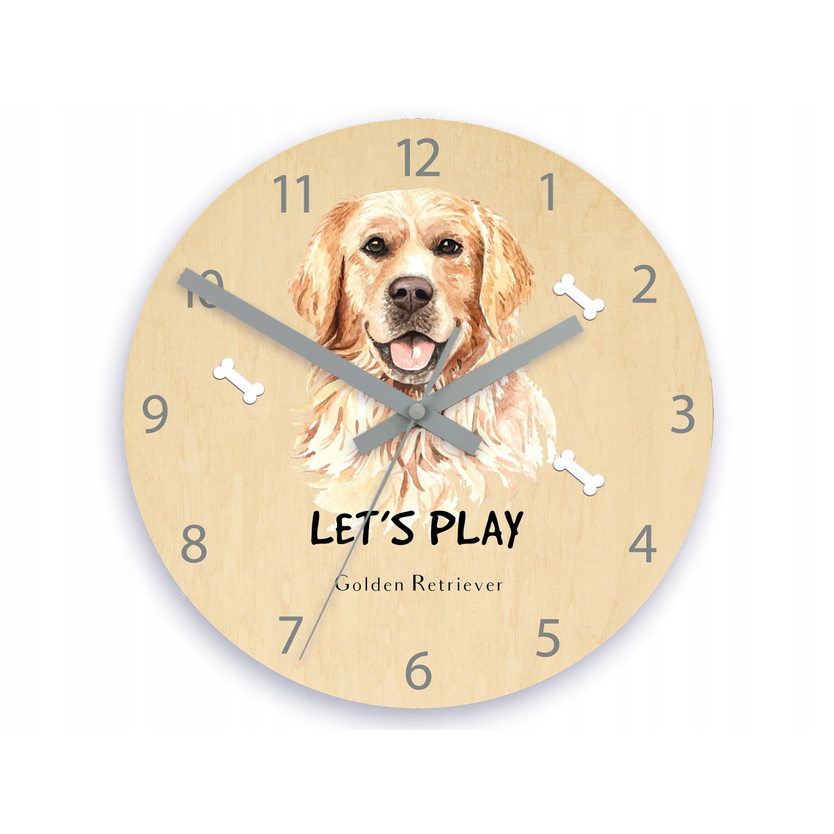 Ceasuri de perete de calitate pentru copii cu un labrador auriu