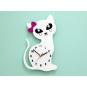 Ceasuri pentru camera copiilor cu pisici în diverse culori